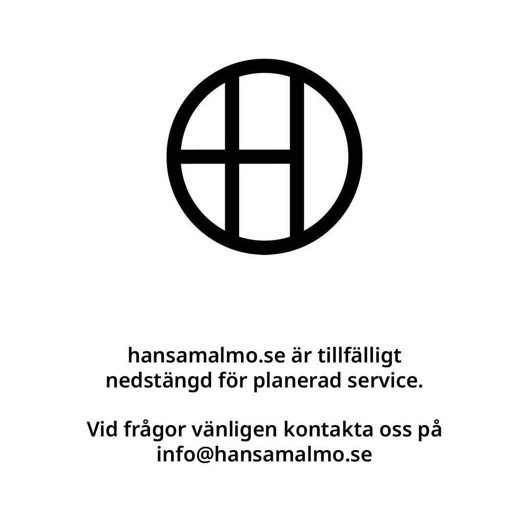 Hansamalmo.se är tillfälligt nedstängd för planerad service. Vid frågor vänligen kontakta info@hansamalmo.se